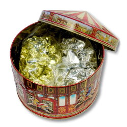 チャーチルカルーセル(缶入りファッジ&トフィー)【輸入食品】