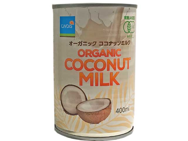 チブギス 有機ココナッツミルク ４００ｍｌ 【SALE／72%OFF】