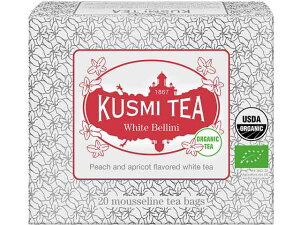 クスミティー 有機ホワイトベリーニ 20TB(個包装なし)【輸入食品】