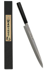 堺孝行 銀魂 刺身包丁 正夫包丁 300mm 和包丁 本焼 銀三鋼 さしみ包丁 しょうぶ包丁 鏡面加工 日本製 青木刃物製作所