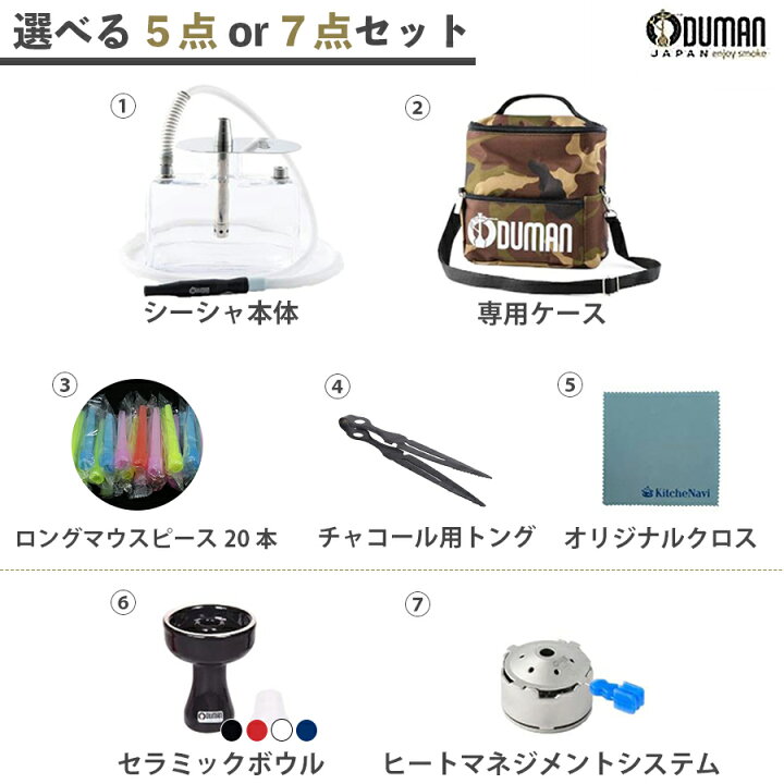 楽天市場】【正規代理店】ODUMAN オデュマン シーシャ SMOKETANK 5点/7 