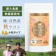 屋久島 秋ウコン 600粒(2ヶ月分) 無添加（無着色 無香料 保存料不使用） 無農薬 無化学肥料 ウコン サプ…