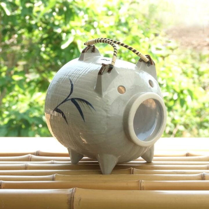楽天市場 蚊取り線香入れ 蚊取り豚 アシ絵 普通サイズ 1個 取り器 線香ホルダー 蚊遣り 蚊やり かやり かとり 業務用食器 みのさらら