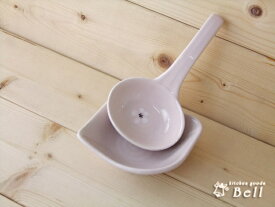 小梅志野 小 レンゲ 台付 和食器/レンゲ/鍋小物 業務用食器