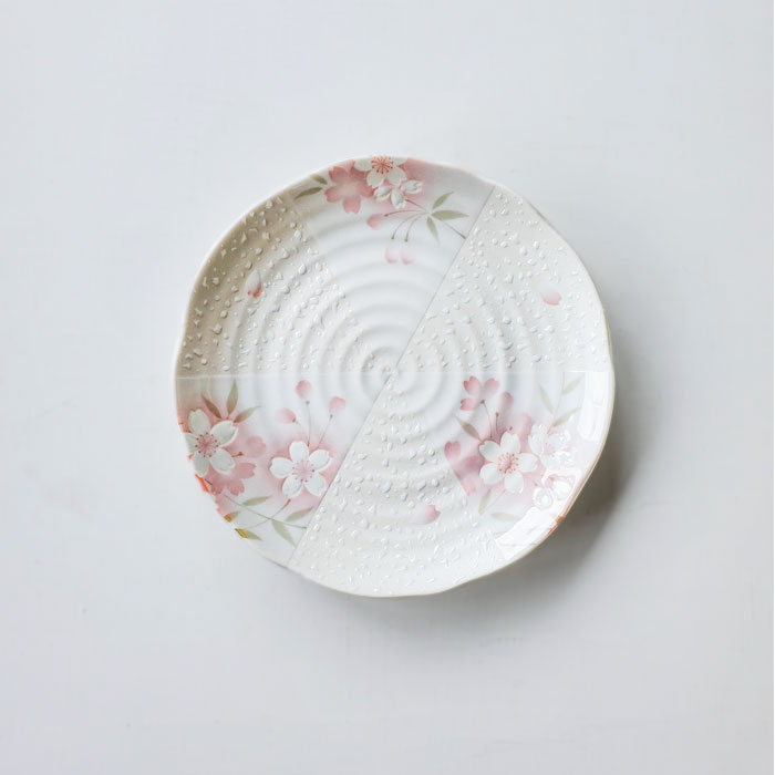 楽天市場】食器 皿 小皿 間取桜 16.5cm 美濃焼 おしゃれ かわいい 5寸