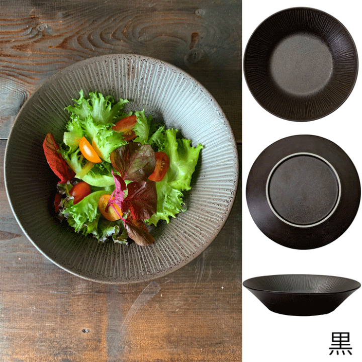 楽天市場】お皿 おしゃれ 食器 カレー パスタ皿 クロスストライプ 21cm