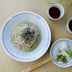 あおいうつわ はなび 8.0皿 24cm 大皿 パスタ皿 日本製 美濃焼 食器 おしゃれ 皿 レンジ 蒼い器