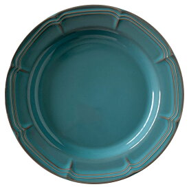 洋食器 ラフィネ 19.5cm リムプレート デザート皿 取り分け皿 選べる4色 日本製 RAFFINE