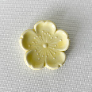 箸置き 新桜花 お洒落 レスト 選べる4色 ピンク/白/黄/ルリ 【メール便OK】