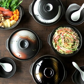 土鍋 直火 一人用 6号 和風鍋セット 土鍋1個 取鉢1個 れんげ1個 日本製