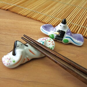 小花雛人形箸置き 姫or殿 箸置き レスト 置物 雛人形 お雛様 ひな人形桃の節句 メール便OK