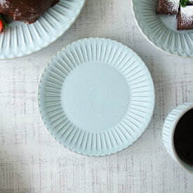 ストーリア 16cmプレート シャビーブルー コーヒーカップ受皿 取り皿 フルーツ皿 ケーキ皿