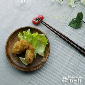 木製 食器 アカシア プレート 丸皿 15cm 小皿 トレー カフェ食器 カフェ風 取り皿 デザート皿 ケーキ皿 おしゃれ モーニング皿 パン皿 アウトドア食器 業務用食器