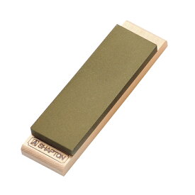 【最終SALEポイント5倍！12/11 1:59迄】シャプトン M15 荒砥石台付 #180 モスグリーン