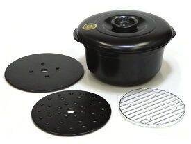 【全品ポイント5倍！12/15 23:59まで】日本製 常滑焼 富仙窯 超耐熱万能鍋 どえりゃあええ鍋 (内蓋プレート付)