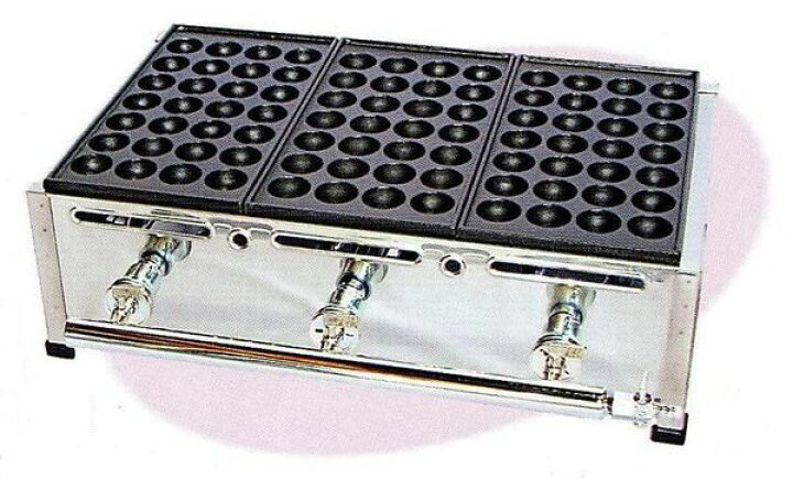 楽天市場】たこ焼器28穴3連 : 厨房機器キッチンキング