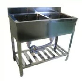 【送料無料】オリジナルブランド！ BOTTA(ボッタ) 2槽シンク 1200*450*800 BWS-1245