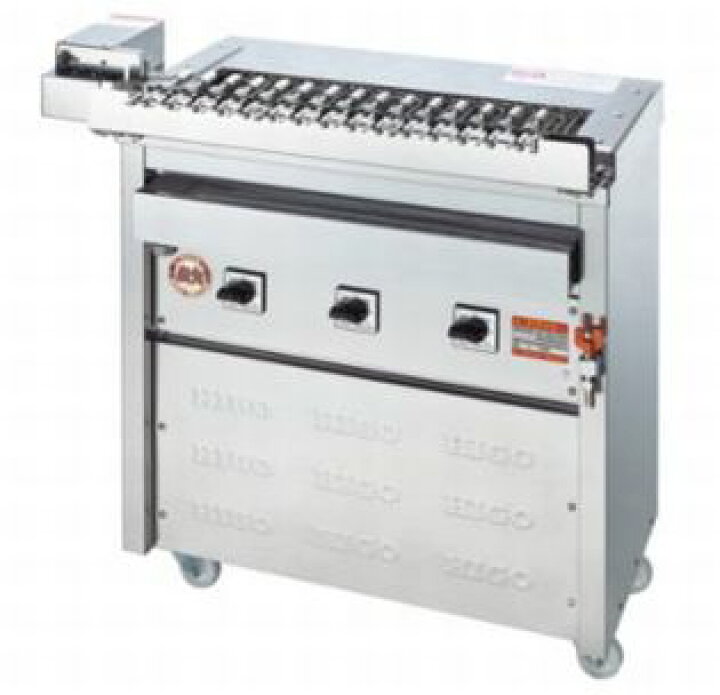 楽天市場】ヒゴグリラー クルクル回転串焼機タイプ3K-009X 【電気 
