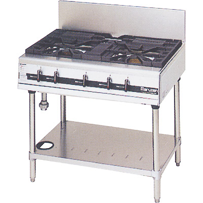 【送料無料】新品！マルゼン パワークックガステーブル(3口) MGTXU-096F | 厨房機器キッチンキング