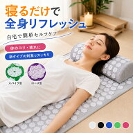 最大50%OFFクーポン！【ストレス解消】シャクティマット 指圧マットマッサージセット 枕セット 収納バッ…