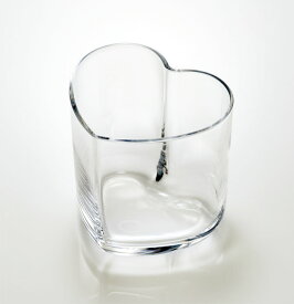 昭和初期のレトログラスを復刻！昭和モダンガラス　『ハート型グラス 』廣田硝子　日本製