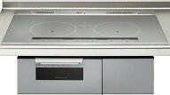 IHクッキングヒーター　クリナップ　ZEHRZ7M24CSS　3口IHヒーター　間口75cm　シルバー