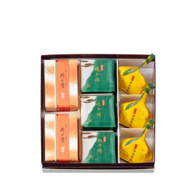 【送料込み】WEBオリジナル詰合せ 粋甘粛　小(粋甘粛2・織部錦3・津弥栗3)[宗家源吉兆庵]