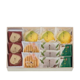 【楽天限定】季節のおすすめ菓子詰合せ 秋　大 （栗ざと3・梨乃菓3・福渡せんべい2・栗カステラ3・織部錦2）[宗家源吉兆庵]