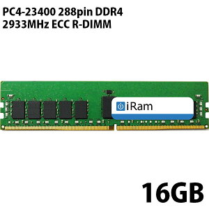 iRam PC4-23400 288pin DDR4 2933MHz ECC R-DIMM 16GB # IR16GMP2933D4R AC (Mac)