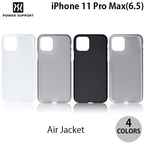 PowerSupport iPhone 11 Pro Max Air Jacket GA[WPbg p[T|[g (X}zP[XEJo[) pT| GAWP p[T|[g GA[WPbg
