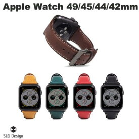 SLG Design Apple Watch 49 / 45 / 44 / 42mm Italian Minerva Box Leather エスエルジー デザイン (アップルウォッチ ベルト バンド)