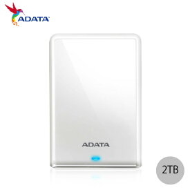ADATA 2TB HV620S ポータブルハードドライブ USB 3.1 ホワイト # AHV620S-2TU31-CWH エーデータ (外付けハードディスク)