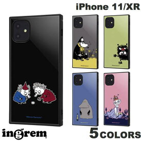 [ネコポス送料無料] ingrem iPhone 11 / XR ムーミン 耐衝撃ケース KAKU ハイブリッド イングレム (スマホケース・カバー)