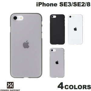 PowerSupport iPhone SE 3 / SE 2 / 8 Air Jacket GA[WPbg p[T|[g (X}zP[XEJo[) pT| GAWP p[T|[g GA[WPbg