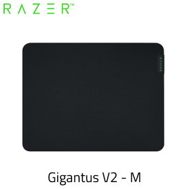 【あす楽】 Razer Gigantus V2 マイクロウィーブクロスサーフェス ゲーミング マウスパッド M # RZ02-03330200-R3M1 レーザー (ゲーミングマウスパッド)