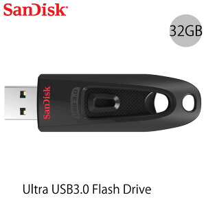SanDisk 32GB Ultra USB3.0 Flash Drive COpbP[W ubN # SDCZ48-032G TfBXN (USB3.0tbV[)
