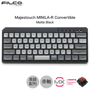 FILCO Majestouch MINILA-R Convertible pz L / Bluetooth 5.1 CX Ή CHERRY MX Ԏ 63L[ }bgubN # FFBTR63MRL/EMB tBR (BluetoothL[{[h)