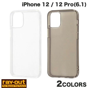 Ray Out iPhone 12 / 12 Pro TPUソフトケース ウルトラクリア レイアウト (スマホケース・カバー)