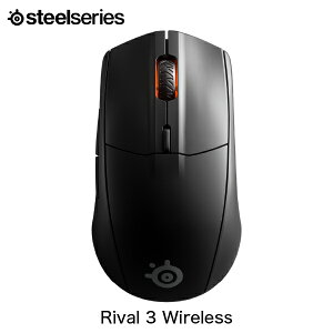 SteelSeries Rival 3 Wireless 2.4GHz / Bluetooth 5.0 Ή CX Q[~O}EX # 62521 XeB[V[Y (}EX)