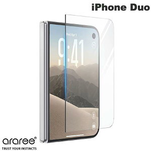�y11�����{�����\��z araree iPhone Duo �A�E�^�[�f�B�X�v���C CORE �����K���X�t�B���� # AR28792iD �A�����[ (�A�E�^�[�f�B�X�v���C�p�ی�t�B����)