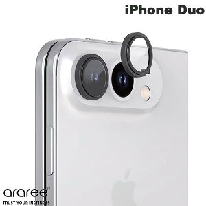 �y11�����{�����\��z araree iPhone Duo core CM �J������p�����K���X�t�B���� # AR28794iD �A�����[ (�J���������Y�v���e�N�^�[)