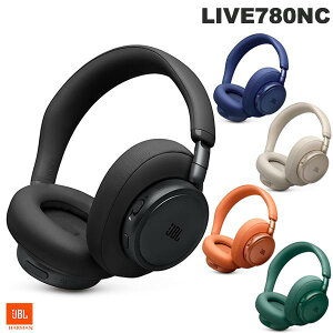 JBL LIVE780NC Bluetooth 6.0 �m�C�Y�L�����Z�����O�I�[�o�[�C���[���C�����X�w�b�h�z�� �W�F�[�r�[�G�� (���� �w�b�h�z��)