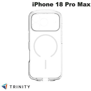 TRINITY iPhone 18 Pro Max / 17 Pro Max [LIGHT SHIELD Solid] �}�O�l�b�g�z�����A�N�Z�T���[�Ή� �������݌v �Ռ��z�� �n�C�u���b�h�N���A�P�[�X �z���C�g�����O �g���j�e�B iPhone18ProMax �N���A�P�[�X ���� 