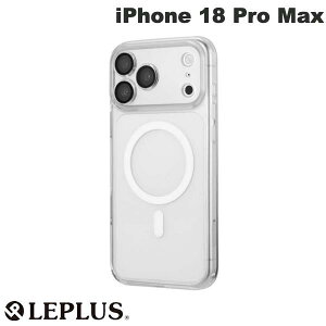 LEPLUS iPhone 18 Pro Max / 17 Pro Max �J���������Y�ی�n�C�u���b�h�P�[�X UTILO All Cover mag �N���A # LN-IL26CACMCL ���v���X (�X�}�z�P�[�X�E�J�o�[)