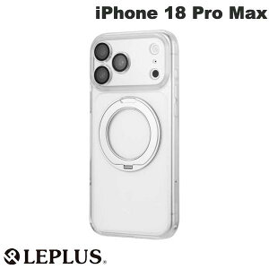 LEPLUS iPhone 18 Pro Max / 17 Pro Max �J���������Y�ی�n�C�u���b�h�P�[�X UTILO All Cover mag swing �N���A # LN-IL26CACMSCL ���v���X (�X�}�z�P�[�X�E�J�o�[)