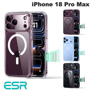 [�������K�i] ESR iPhone 18 Pro Max / 17 Pro Max Classic MagSafe�Ή��N���A�P�[�X (�X�}�z�P�[�X�E�J�o�[) iPhone18ProMax �N���V�b�N �J�����X�^���h �N���A�P�[�X ���� ������ 2026�H