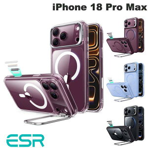 [�������K�i] ESR iPhone 18 Pro Max / 17 Pro Max Classic �X�^���h�t�� MagSafe�Ή� �n�C�u���b�h�P�[�X (�X�}�z�P�[�X�E�J�o�[) iPhone18ProMax �N���V�b�N �J�����X�^���h �N���A�P�[�X ���� ������ 2026�H