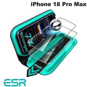 [����! ] [�������K�i] ESR iPhone 18 Pro Max / 17 Pro Max UltraFit Armorite �t���ی십���K���X�t�B���� 2������ �N���A # ES28582i18PM �C�[�G�X�A�[�� (�X�}�z�p�t���ی�K���X�t�B����) iPhone18ProMax �E���g��