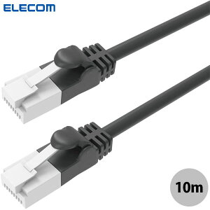 GR LANP[u PS5Ή CAT6A ܐ܂h~ 10m ubN # GM-LDGPAT/BK100 GR (LANP[u)