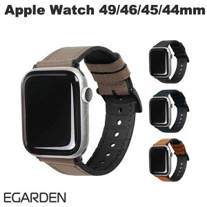 EGARDEN Apple Watch 49 / 46 / 45 / 44mm GENUINE LEATHER STRAP AIR GK[f (AbvEHb` xg oh)